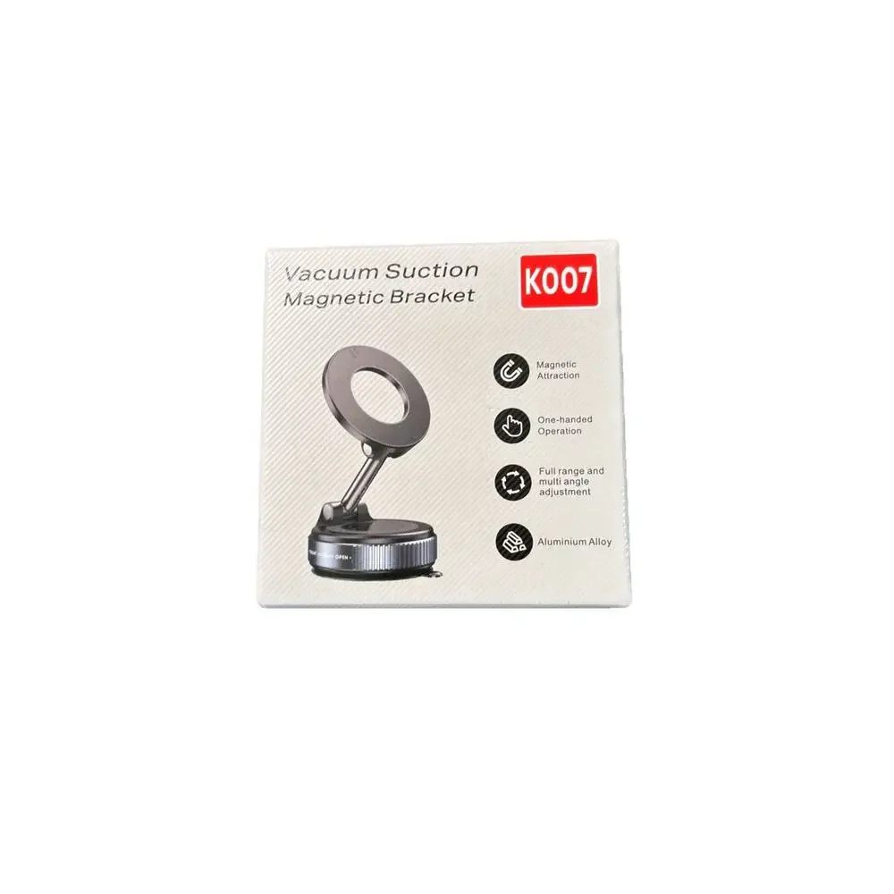 360° Adjustable Vacuum Suction Car Phone Mount for MagSafe Magnetic Holder